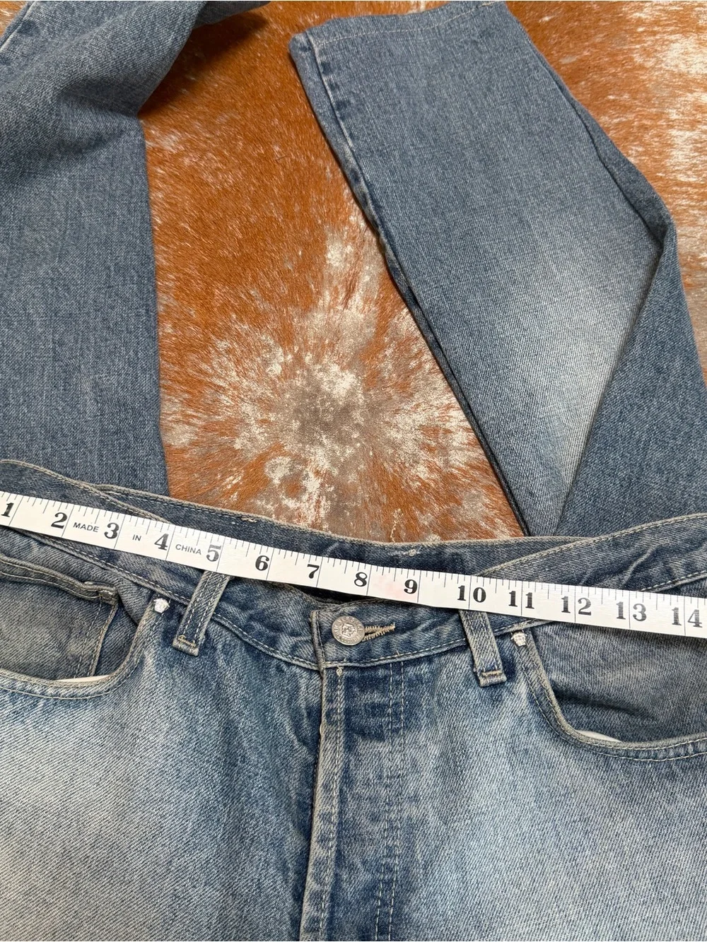 Versace Light Blue Denim Jeans